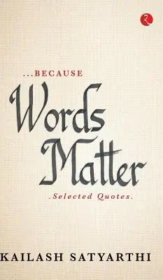 Parce que les mots sont importants - Because Words Matter
