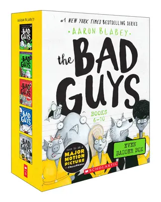 Le coffret Les Méchants encore plus méchants (Les Méchants n°6-10) - The Bad Guys Even Badder Box Set (the Bad Guys #6-10)