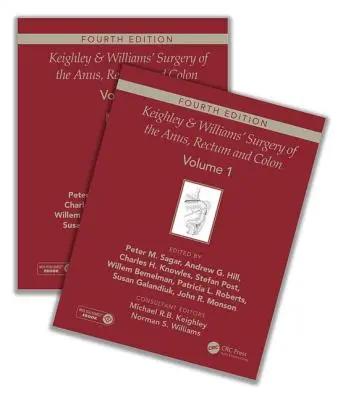 Chirurgie de l'anus, du rectum et du côlon de Keighley & Williams, quatrième édition : Ensemble en deux volumes - Keighley & Williams' Surgery of the Anus, Rectum and Colon, Fourth Edition: Two-Volume Set