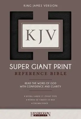 KJV Bible Super Giant Print - KJV Super Giant Print Bible