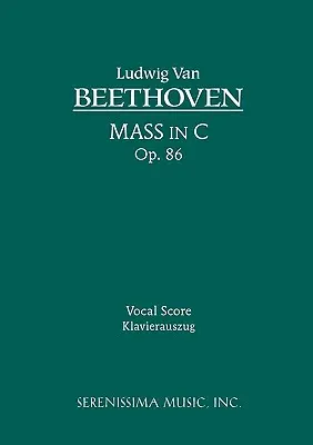 Messe en ut, Op.86 : Partition vocale - Mass in C, Op.86: Vocal score