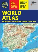 Philip's RGS World Atlas (A4) - avec les villes, les faits et les drapeaux du monde entier - Philip's RGS World Atlas (A4) - with Global Cities, Facts and Flags