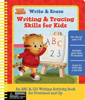 L'écriture et le traçage de Daniel Tiger pour les enfants - Daniel Tiger Writing & Tracing Skills for Kids