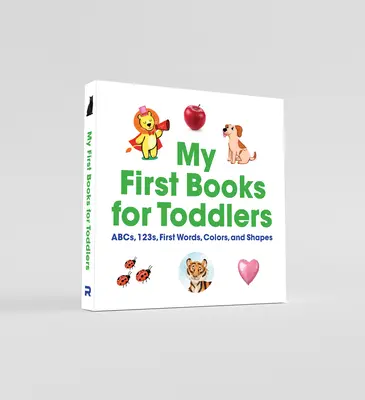 Coffret Mes premiers livres pour les tout-petits : Abcs, 123, premiers mots, couleurs et formes - My First Books for Toddlers Box Set: Abcs, 123s, First Words, Colors and Shapes