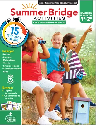 Activités d'été en espagnol 1-2, 1e - 2e année - Summer Bridge Activities Spanish 1-2, Grades 1 - 2