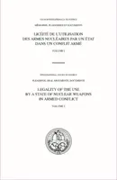 CIJ. Plaidoiries, Licéité de l'utilisation par un État d'armes nucléaires dans un conflit armé - Volume I : Demande d'avis consultatif ; procédure écrite - ICJ. Pleadings, Legality of the Use by a State of Nuclear Weapons in Armed Conflict - Volume I: Request for Advisory Opinion; Written Proceedings