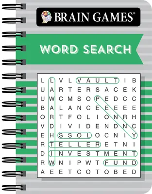 Brain Games Mini - Recherche de mots (vert) - Brain Games Mini - Word Search (Green)