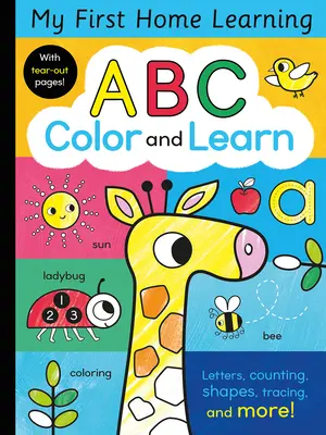 ABC Color and Learn : Lettres, comptage, formes, traçage, et plus encore ! - ABC Color and Learn: Letters, Counting, Shapes, Tracing, and More!