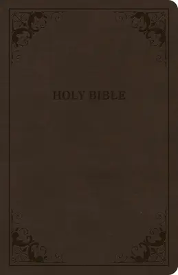 CSB Thinline Bible, Brown Leathertouch, Value Edition (édition limitée) - CSB Thinline Bible, Brown Leathertouch, Value Edition