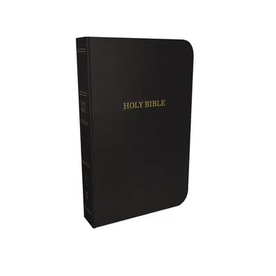 KJV, Bible de référence Thinline, cuir collé, noire, indexée, édition lettre rouge - KJV, Thinline Reference Bible, Bonded Leather, Black, Indexed, Red Letter Edition