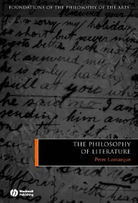 La philosophie de la littérature - The Philosophy of Literature