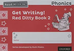 Read Write Inc. Phonics : L'écriture, c'est bien ! Red Ditty Book 2 Pack of 10 - Read Write Inc. Phonics: Get Writing! Red Ditty Book 2 Pack of 10
