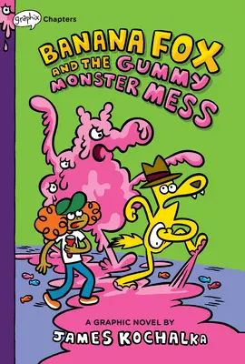 Banana Fox et le monstre en gomme : Un livre de Graphix Chapters (Banana Fox #3) - Banana Fox and the Gummy Monster Mess: A Graphix Chapters Book (Banana Fox #3)