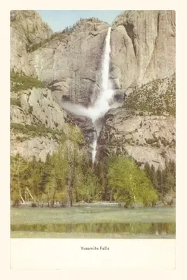Journal d'époque Chutes de Yosemite, Californie - The Vintage Journal Yosemite Falls, California