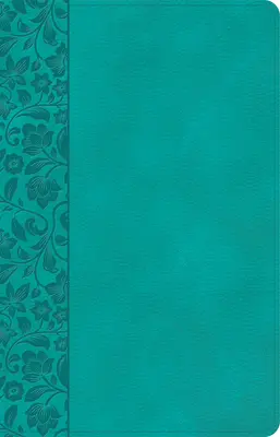 Bible de référence NASB à gros caractères, Teal Leathertouch - NASB Large Print Personal Size Reference Bible, Teal Leathertouch