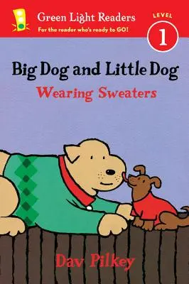 Grand chien et petit chien portant des chandails - Big Dog and Little Dog Wearing Sweaters