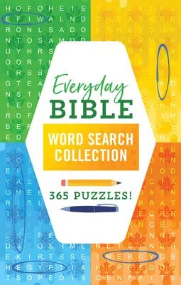 Collection de mots cachés de la Bible au quotidien : 365 Puzzles ! - Everyday Bible Word Search Collection: 365 Puzzles!