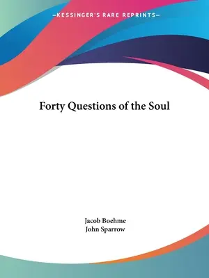 Quarante questions de l'âme - Forty Questions of the Soul