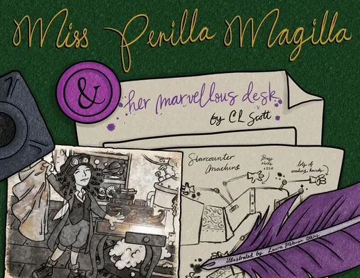 Mlle Perilla Magilla et son merveilleux bureau - Miss Perilla Magilla and her Marvellous Desk