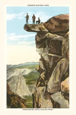 Journal d'époque Rocher en surplomb, Yosemite, Californie - The Vintage Journal Overhanging Rock, Yosemite, California
