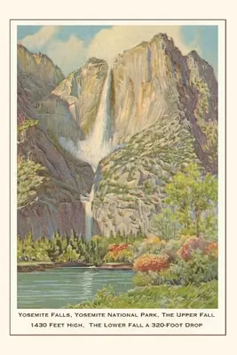 Journal d'époque Chutes de Yosemite, Californie - The Vintage Journal Yosemite Falls, California