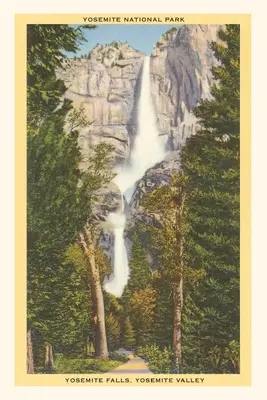 Journal d'époque Chutes de Yosemite, Californie - The Vintage Journal Yosemite Falls, California