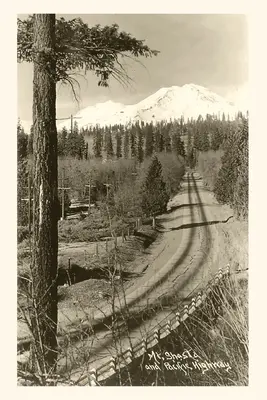 Journal d'époque Mt. Shasta et Pacific Highway - Vintage Journal Mt. Shasta and Pacific Highway