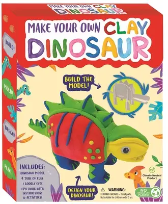 Fabrique ton propre dinosaure en argile : coffret de bricolage pour les enfants - Make Your Own Clay Dinosaur: Craft Box Set for Kids