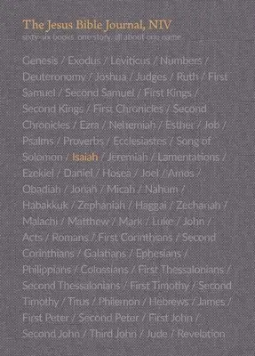 La Bible de Jésus Journal, Isaiah, Niv, broché, impression confortable - The Jesus Bible Journal, Isaiah, Niv, Paperback, Comfort Print