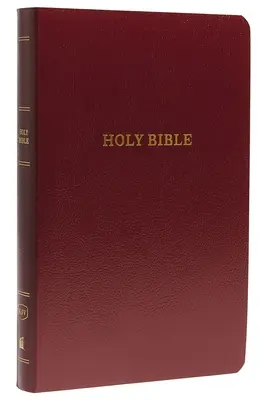 KJV, Bible cadeaux et récompenses, similicuir, bourgogne, édition lettre rouge - KJV, Gift and Award Bible, Imitation Leather, Burgundy, Red Letter Edition