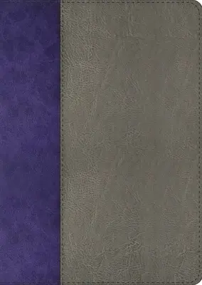 La Bible d'étude de Jérémie, NKJV : Édition limitée en cuir gris et violet : Ce qui est dit. Ce que cela signifie. Ce que cela signifie pour vous. - The Jeremiah Study Bible, Nkjv: Gray and Purple Leatherluxe Limited Edition: What It Says. What It Means. What It Means for You.