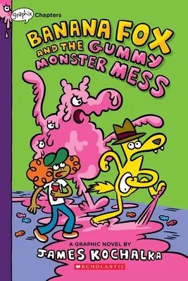 Banana Fox et le monstre en gomme : Un livre de Graphix Chapters (Banana Fox #3) - Banana Fox and the Gummy Monster Mess: A Graphix Chapters Book (Banana Fox #3)