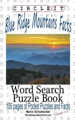 Encerclez-le, Blue Ridge Mountains Faits, Recherche de mots, Livre de puzzles - Circle It, Blue Ridge Mountains Facts, Word Search, Puzzle Book