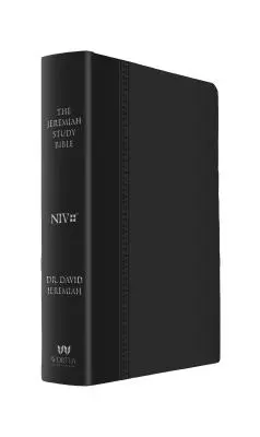 La Bible d'Etude Jeremiah, Niv : (Noir avec bords brunis) Leatherluxe(r) : Ce qui est dit. Ce que cela signifie. Ce que cela signifie pour vous. - The Jeremiah Study Bible, Niv: (Black W/ Burnished Edges) Leatherluxe(r): What It Says. What It Means. What It Means for You.