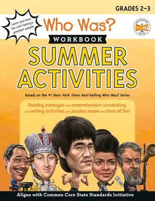 Qui était ? Cahier d'exercices : Activités d'été - Who Was? Workbook: Summer Activities