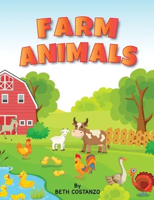 Animaux de la ferme 4 à 6 ans. De la maternelle au jardin d'enfants, les nombres, le comptage, la pré-écriture, - Farm Animals Ages 4 to 6. Preschool to Kindergarten, Numbers, Counting, Pre-Writing,