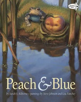 Pêche et bleu - Peach and Blue