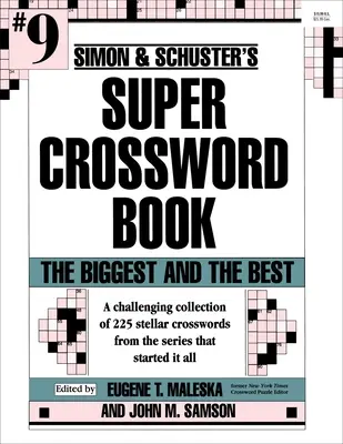 Simon & Schuster's Super Crossword Book (en anglais) - Simon & Schuster's Super Crossword Book