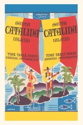 Journal d'époque Affiche de l'île de Santa Catalina - The Vintage Journal Santa Catalina Island Poster