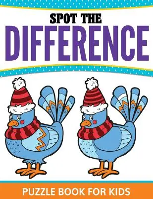 Livre d'énigmes pour enfants Spot The Difference - Spot The Difference Puzzle Book For Kids