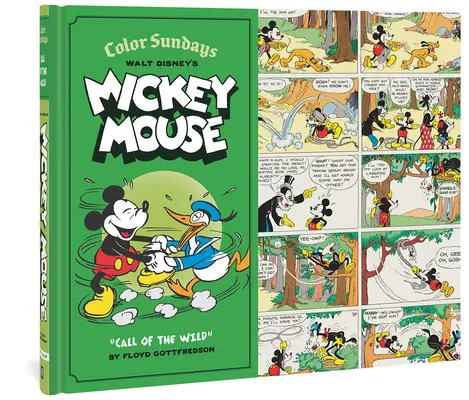 Mickey Mouse Color Sundays Call of the Wild de Walt Disney : Tome 1 - Walt Disney's Mickey Mouse Color Sundays Call of the Wild: Volume 1