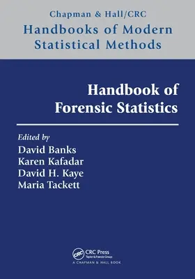 Manuel de statistiques médico-légales - Handbook of Forensic Statistics