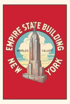 Journal d'époque Empire State Building - Vintage Journal Empire State Building