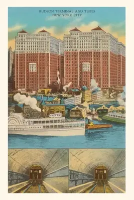 Journal d'époque Hudson Terminal and Tubes - Vintage Journal Hudson Terminal and Tubes