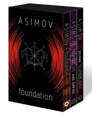 Coffret de 3 livres sur la Fondation : Fondation, Fondation et Empire, Seconde Fondation - Foundation 3-Book Boxed Set: Foundation, Foundation and Empire, Second Foundation