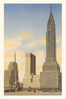 Journal d'époque Chrysler Building, New York City - Vintage Journal Chrysler Building, New York City