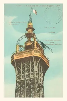 Journal d'époque Sommet de la Tour Eifel - Vintage Journal Top of the Eifel Tower