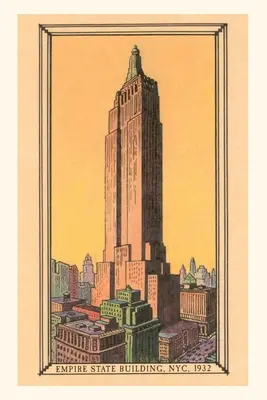 Journal d'époque Empire State Building, 1932, New York City - Vintage Journal Empire State Building, 1932, New York City