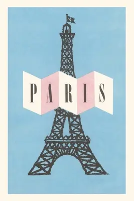 Journal d'époque Tour Eiffel - Vintage Journal Eiffel Tower