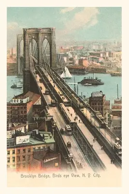 Journal d'époque, pont de Brooklyn, New York - Vintage Journal Brooklyn Bridge, New York City